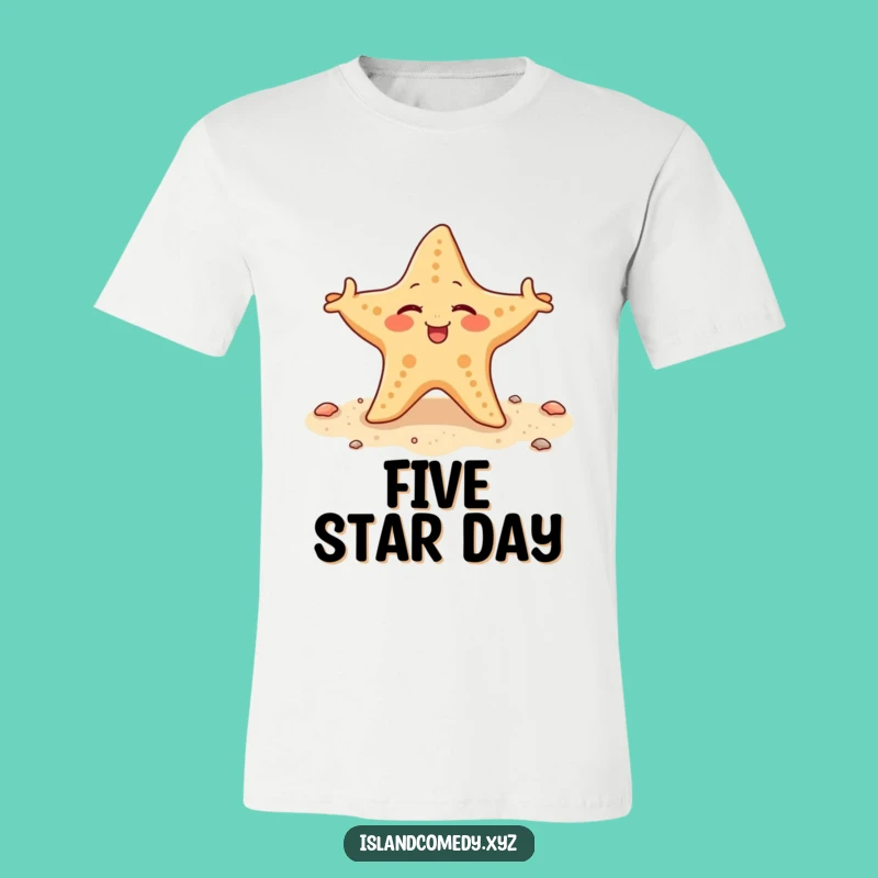 Funny Starfish Shore T-Shirt: Sandy Fun & Hilarious Gift
